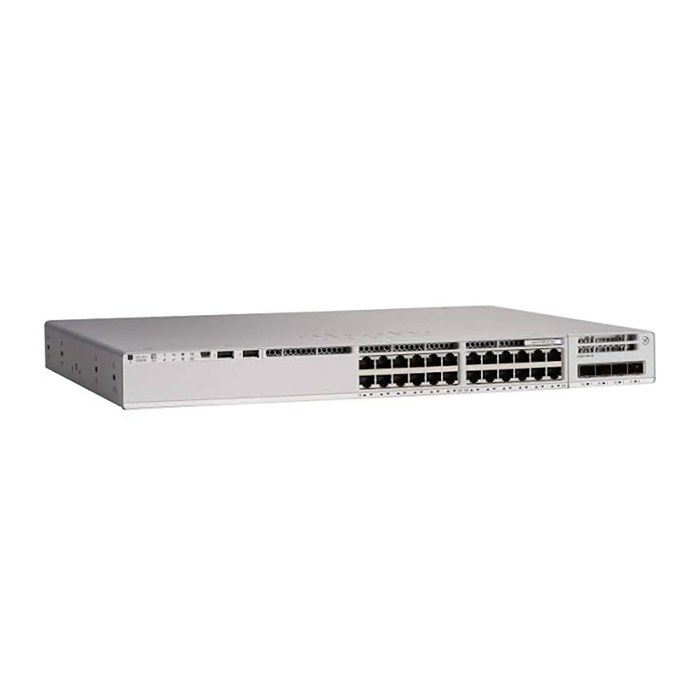 Cisco Catalyst C9200L-24PXG-2Y | 24-Port Multigigabit PoE+ Switch | 2 x 25G SFP28 Uplinks | Essentials & Advantage