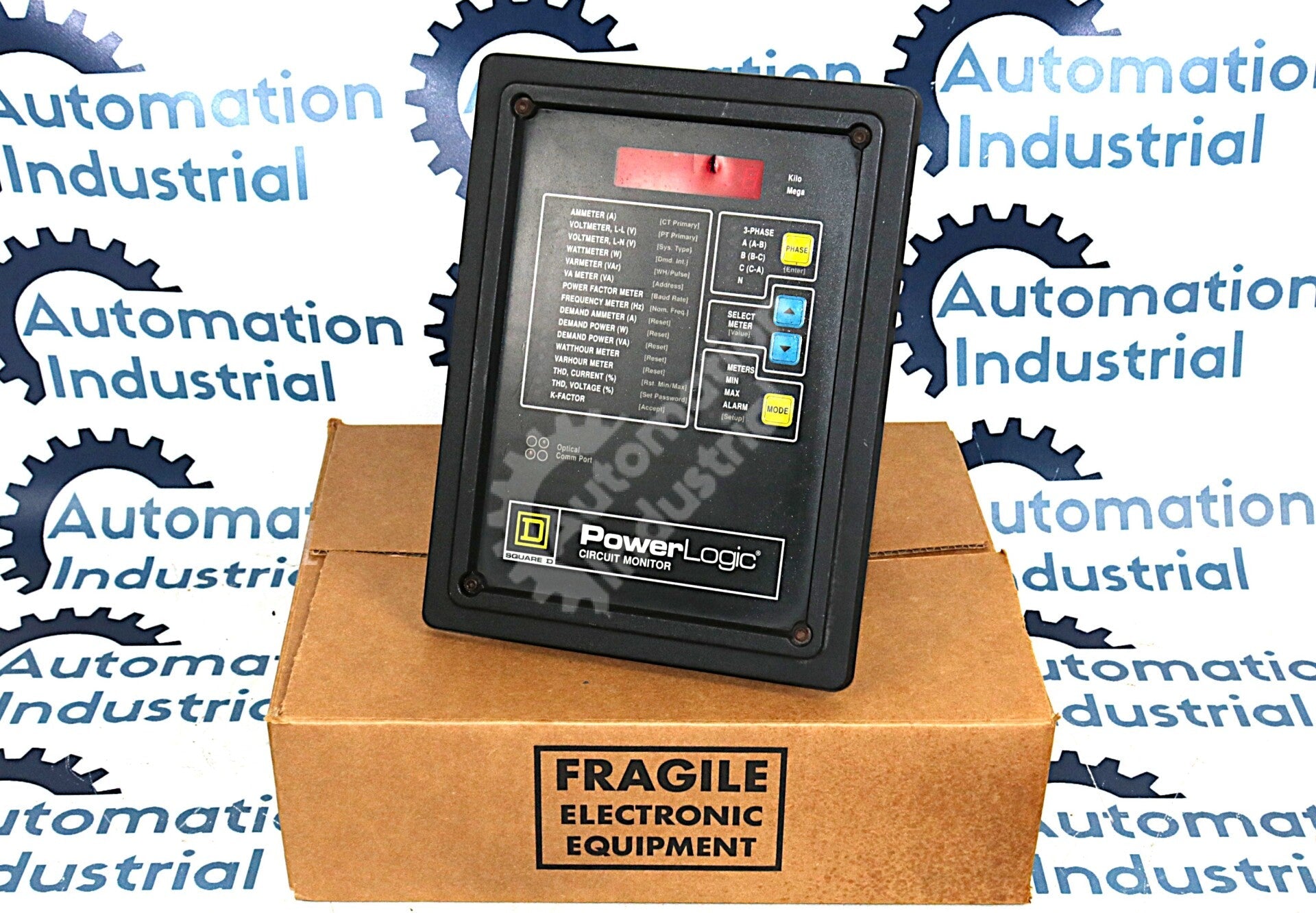 CM-2150 By Square D PowerLogic Class 3020 100-264VAC 100-300VDC Circuit Monitor
