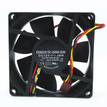 Carregar imagem no visualizador da galeria, Cooler Fan for DELL P/N: XMN4N A00 EE80201S1-0000-G99 DC12V 1.56W 8020 3-Wire Cooling Fan-FoxTI
