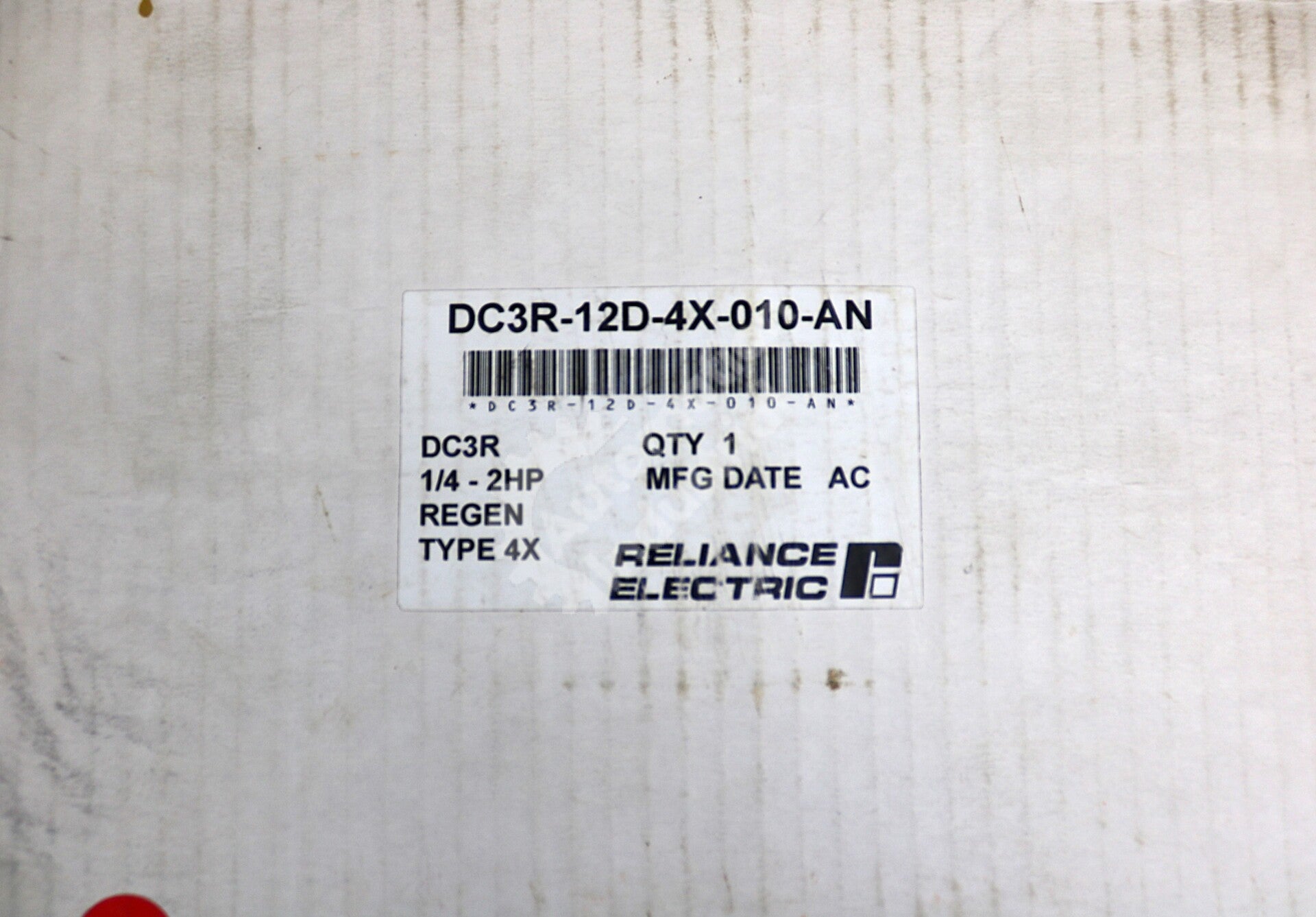 DC3R-12D-4X-010-AN By Reliance Electric 115/230VAC Regenerative DC Drive NSFP