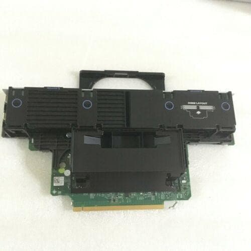 DELL POWEREDGE R910 SERVER MEMORY RISER BOARD ASSEMBLY V2 M654T R548H 0M654T-FoxTI