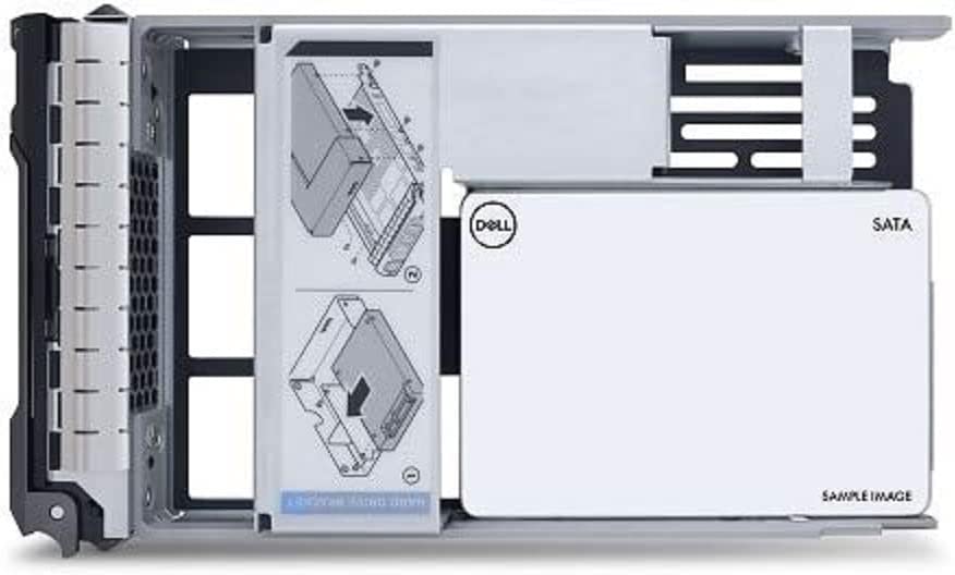 Kit de cliente SSD de intercambio en caliente de 480 GB y 2,5" (en soporte de 3,5") SATA 6 Gb/s para T330, T430, T630, R230, R330, R430, R530, R630, R730, T440, T640