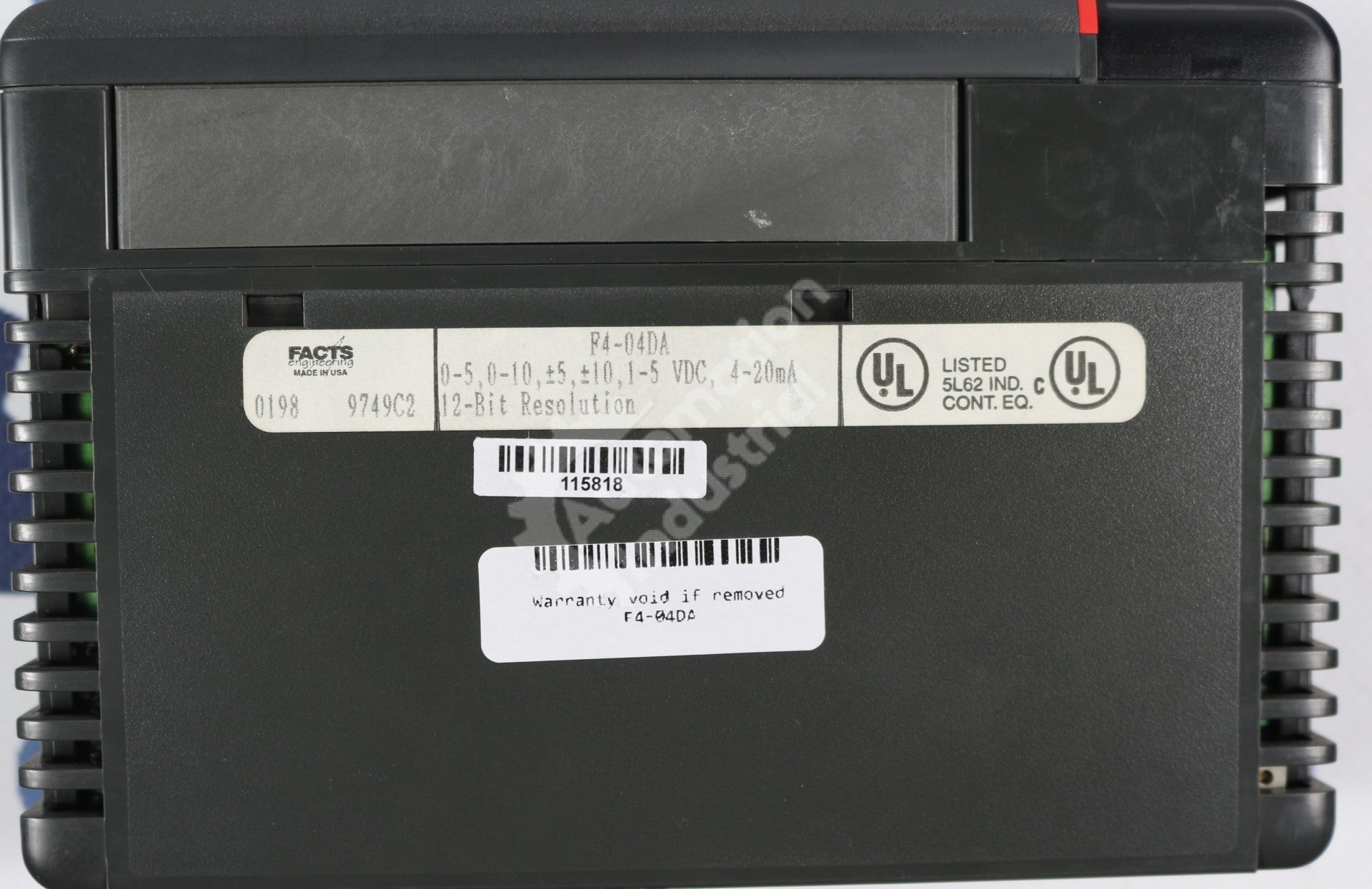 F4-04DA by Facts Engineering Analog Output Module DL405 DirectLOGIC405