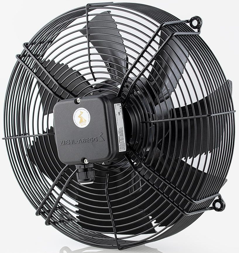 FN031-VDK.0F.V7P2 ZIEHL-ABEGG Axial Fan 0.40kW 3~400V 1.2A 1600rpm