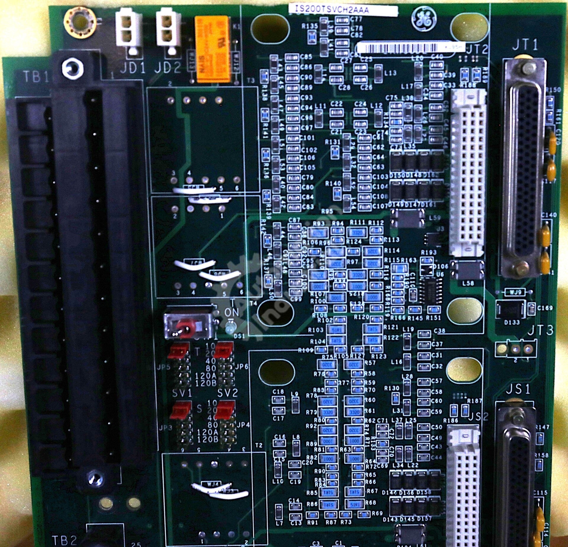 IS200TSVCH2A By GE IS200TSVCH2AAA Servo Terminal Board Mark VI IS200