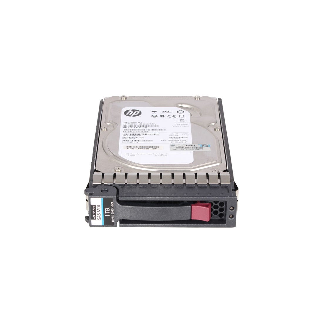 HD 1 TB SAS 7200 rpm 2.5" 6G Hot Plug para 652749-B21