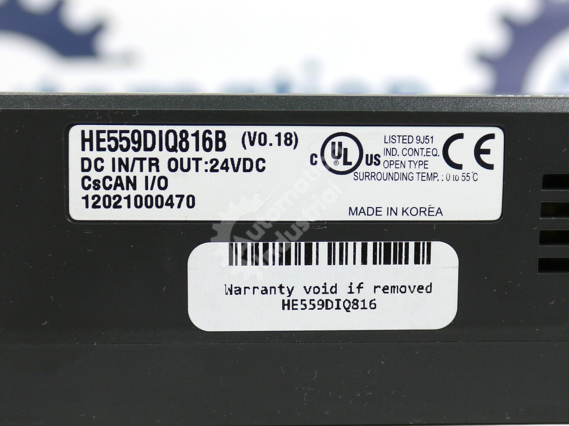 HE559DIQ816 By Horner Electric HE559DIQ816B SmartStix 16 DC I/O Module NSFP