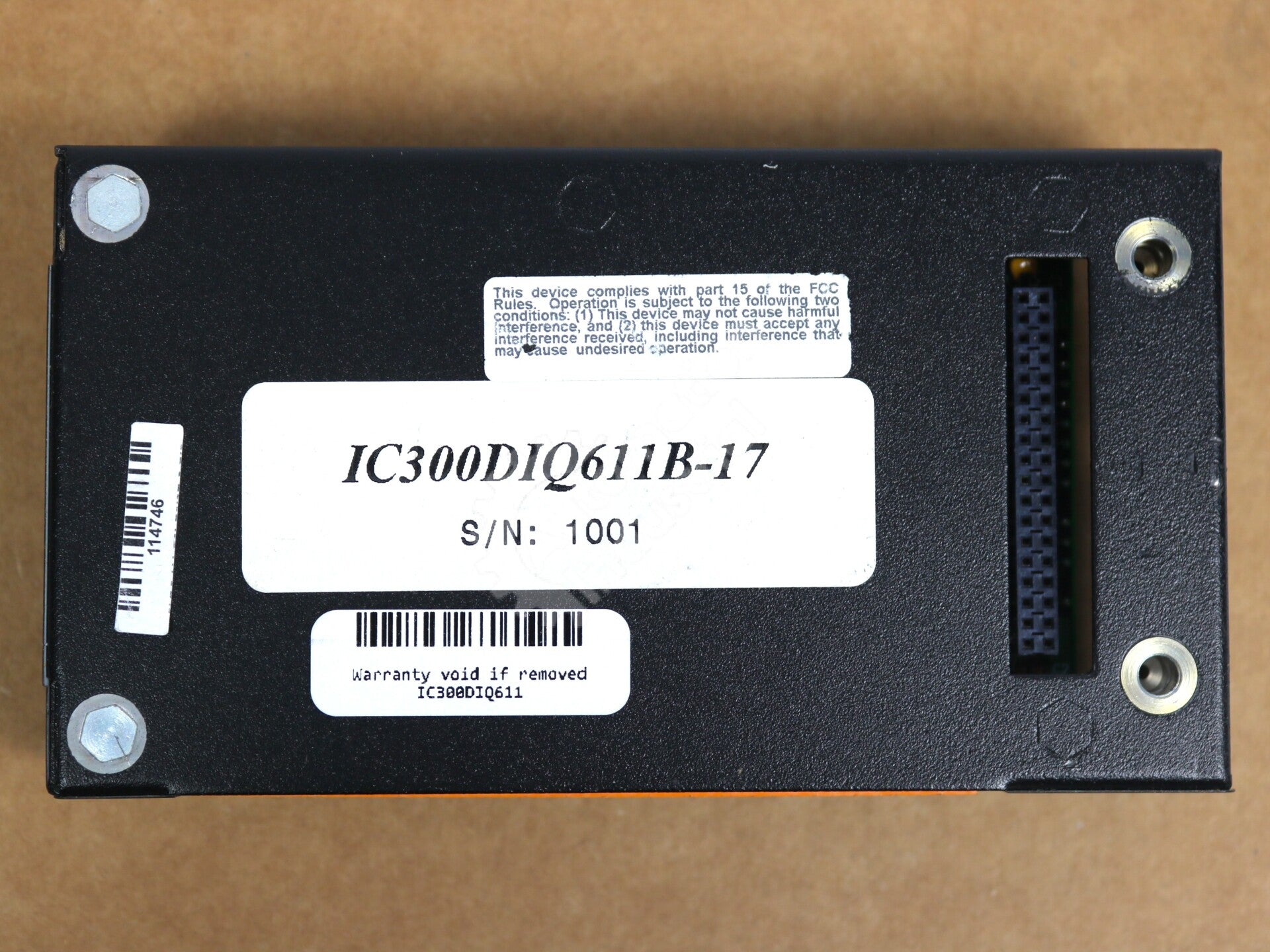 HE800DIQ611 By Horner Electric HE800DIQ611B-17 8-Point Digital I/O Module
