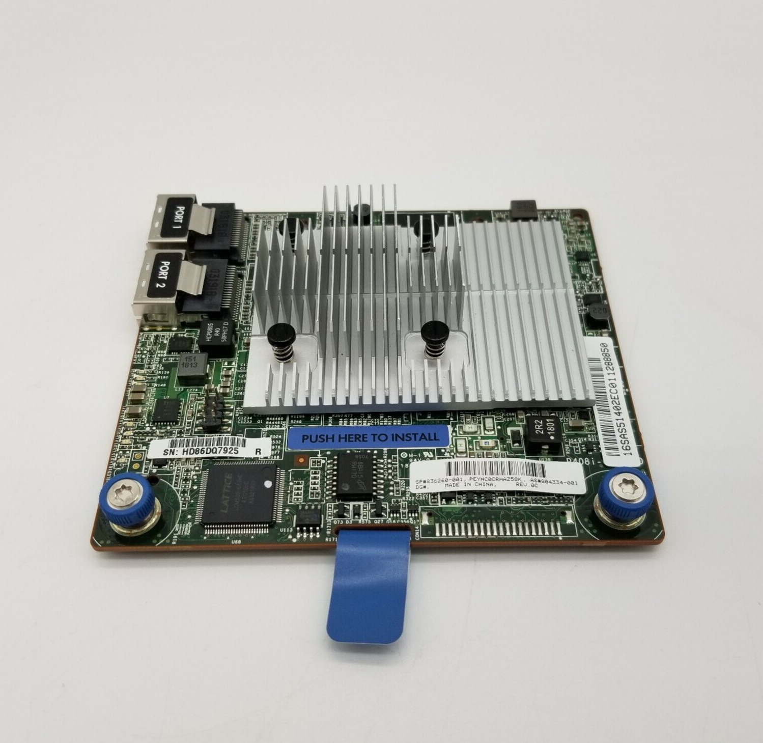 804331-B21 Smart Array P408I-A SR Gen10 - Controlador de almacenamiento (RAID) - 8 canales - SATA 6Gb/s/SAS 12Gb/s - 1.2 GBps - RAID 0, 1, 5, 6, 10, 50, 60,