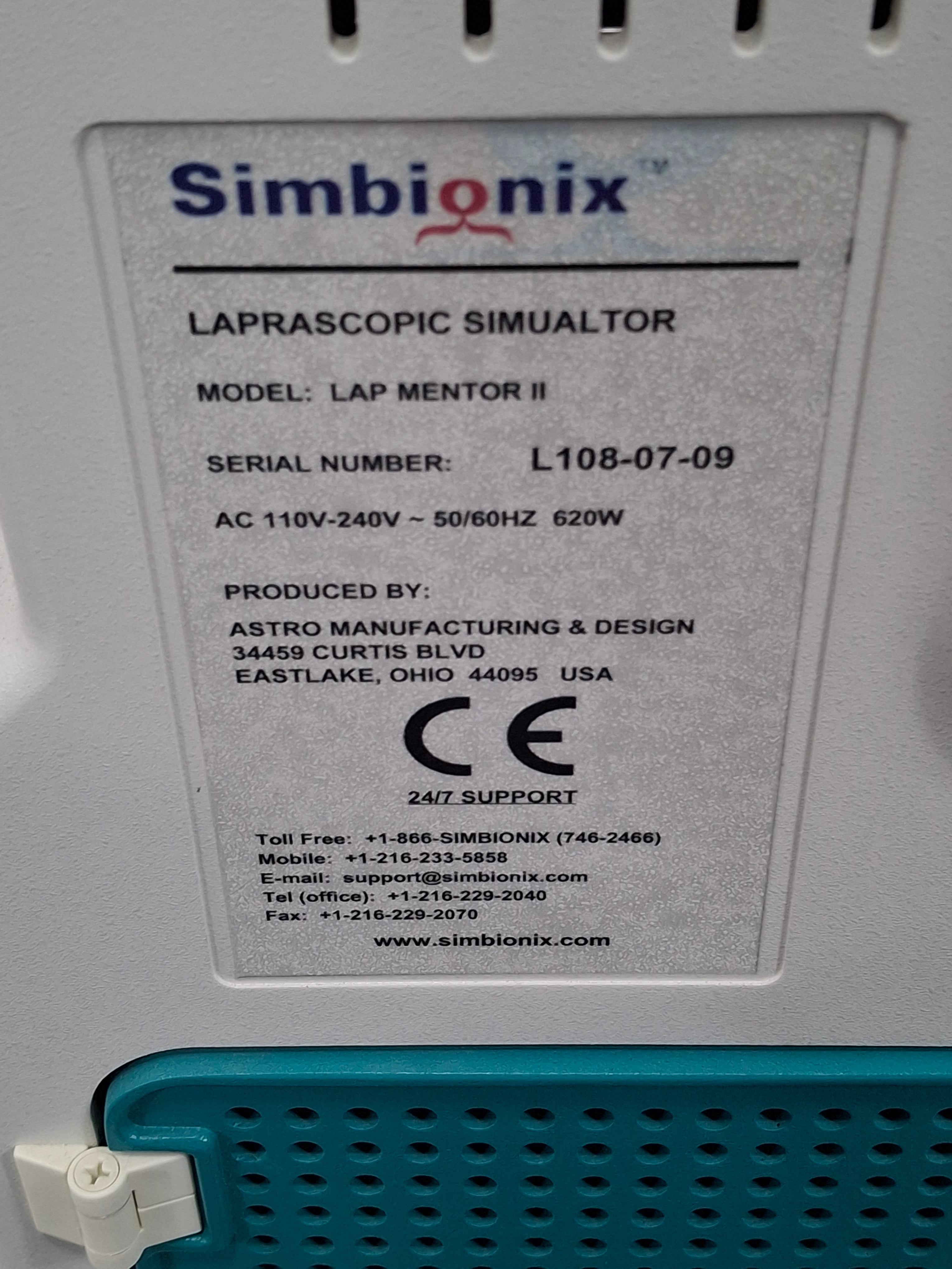 Simbionix LAP Mentor II Laproscopic Simulator