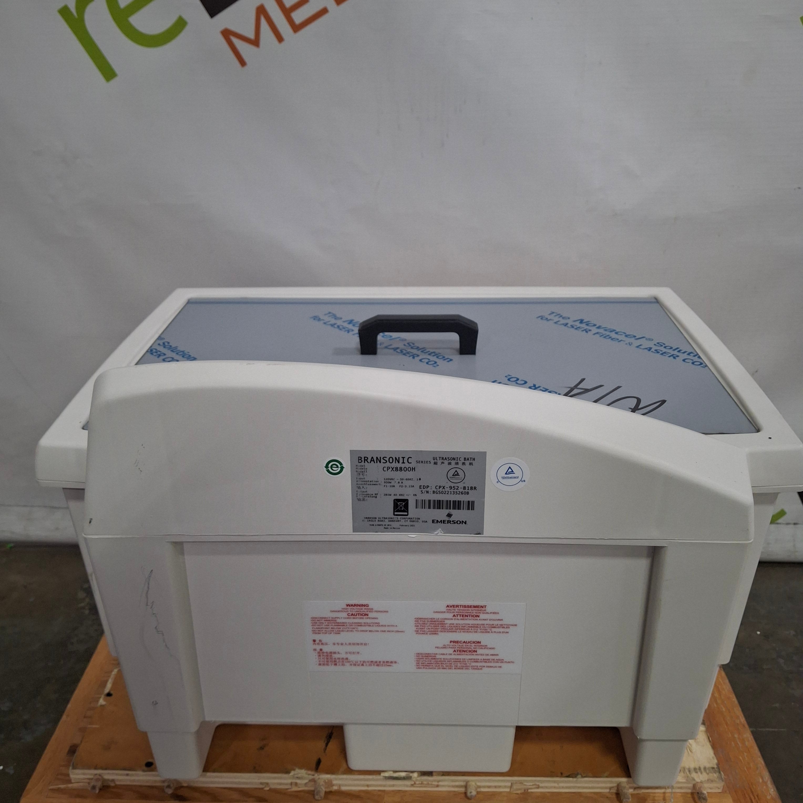Bransonic CPX8800H Ultrasonic Bath