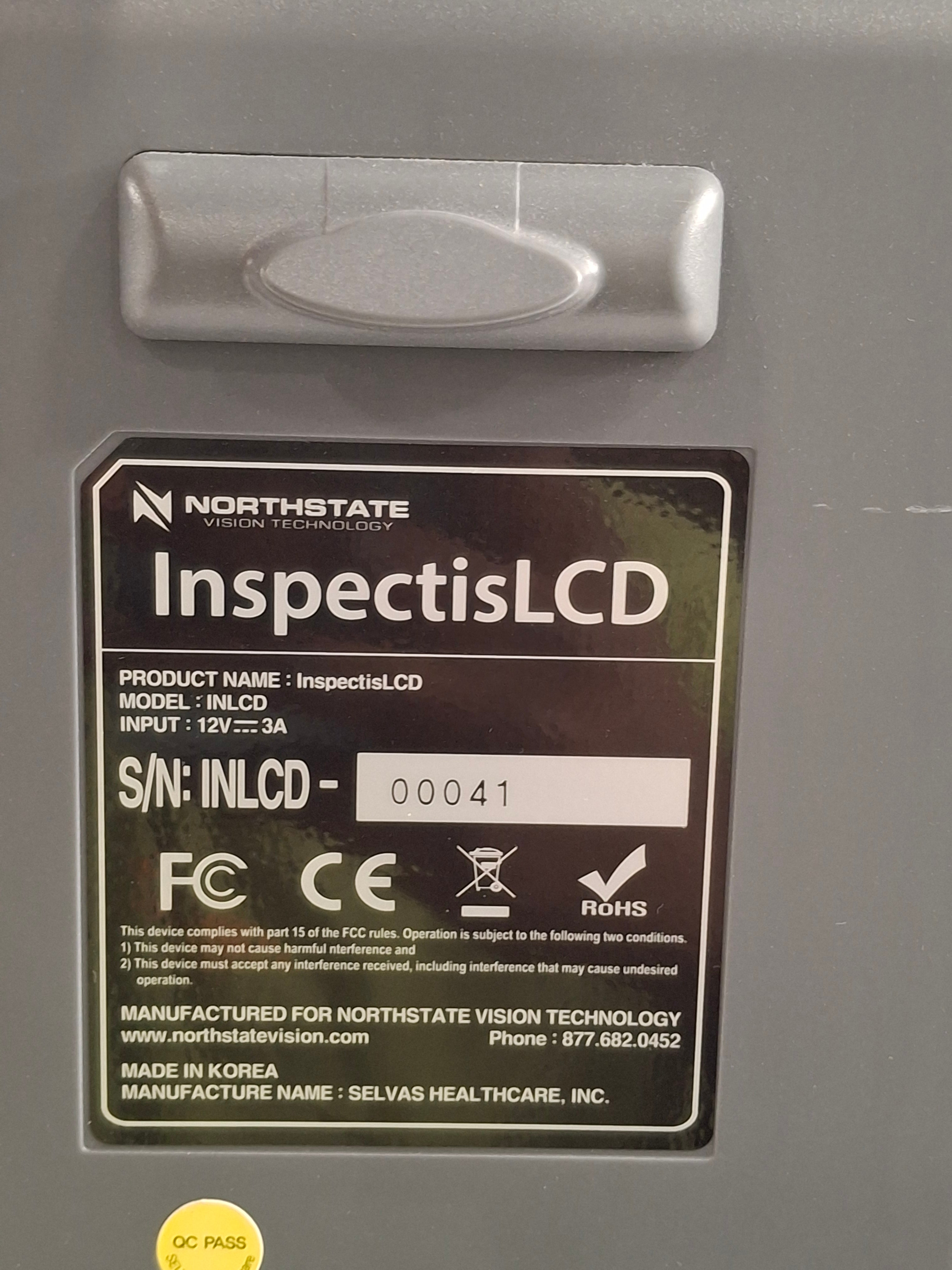 NorthState Vision Technology Inspectis LCD Digital Inspection Instrument