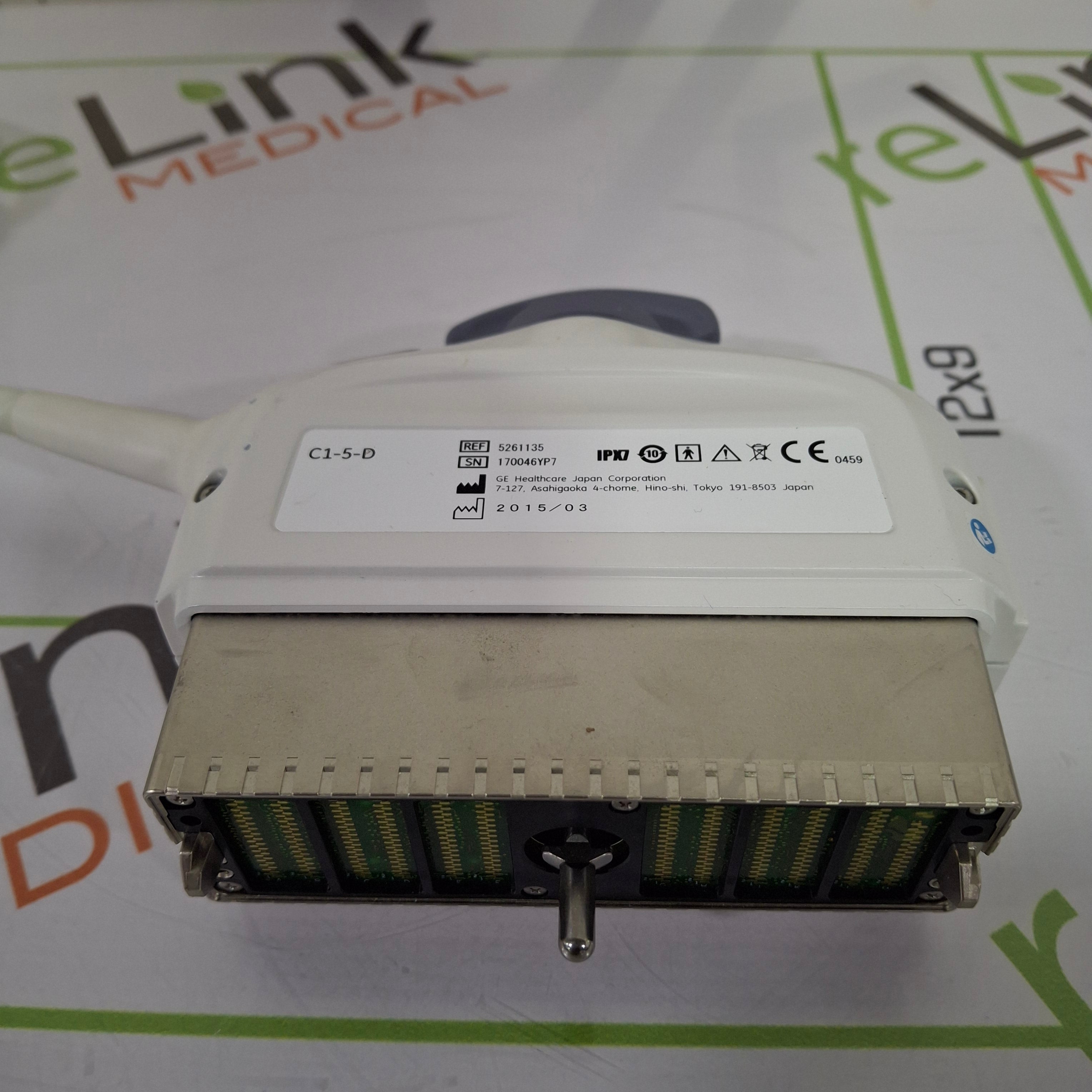 GE Healthcare C1-5-D Convex Transducer