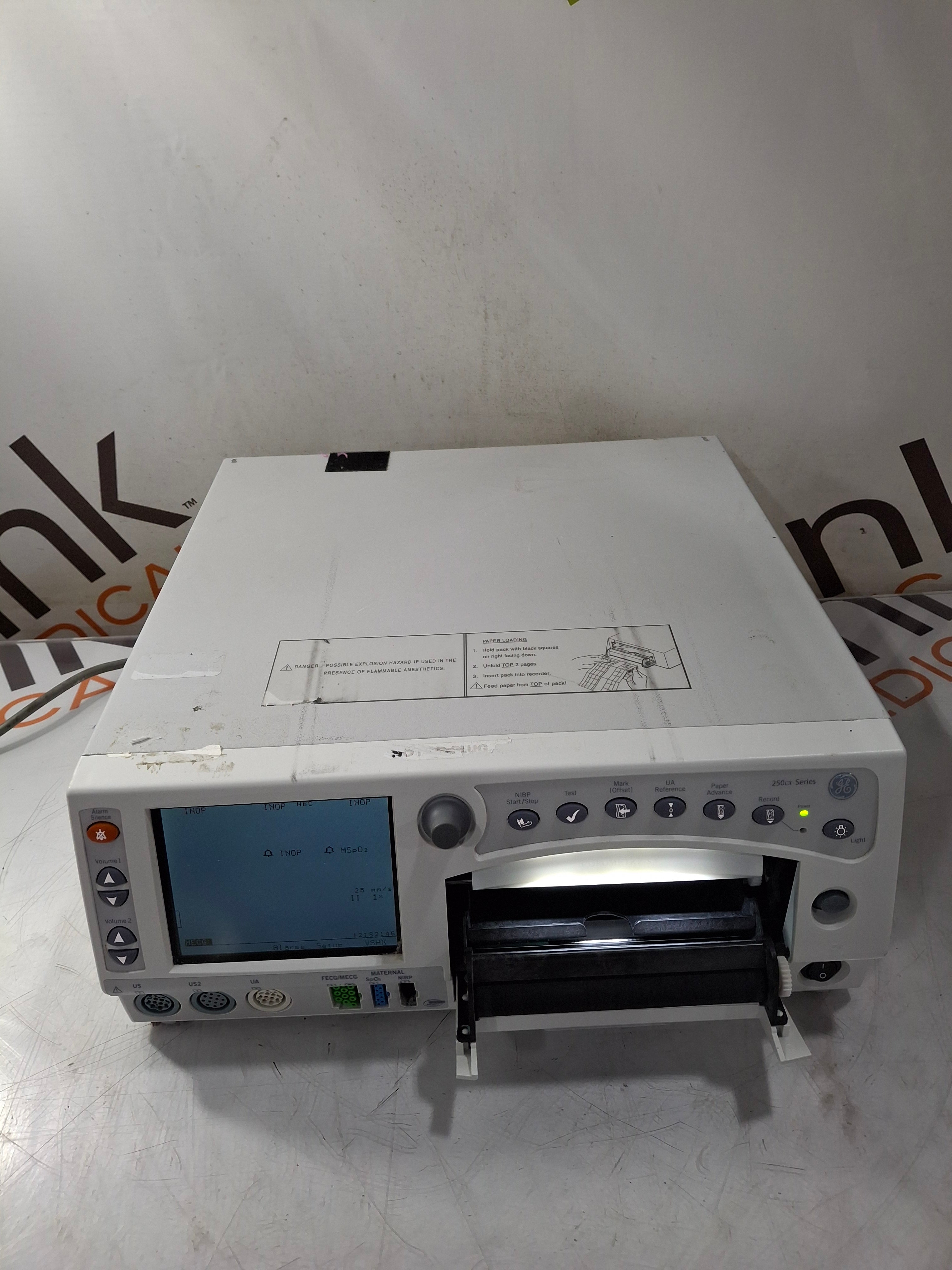 GE Healthcare Corometrics 250cx Series Model 259cx-a Fetal Monitor