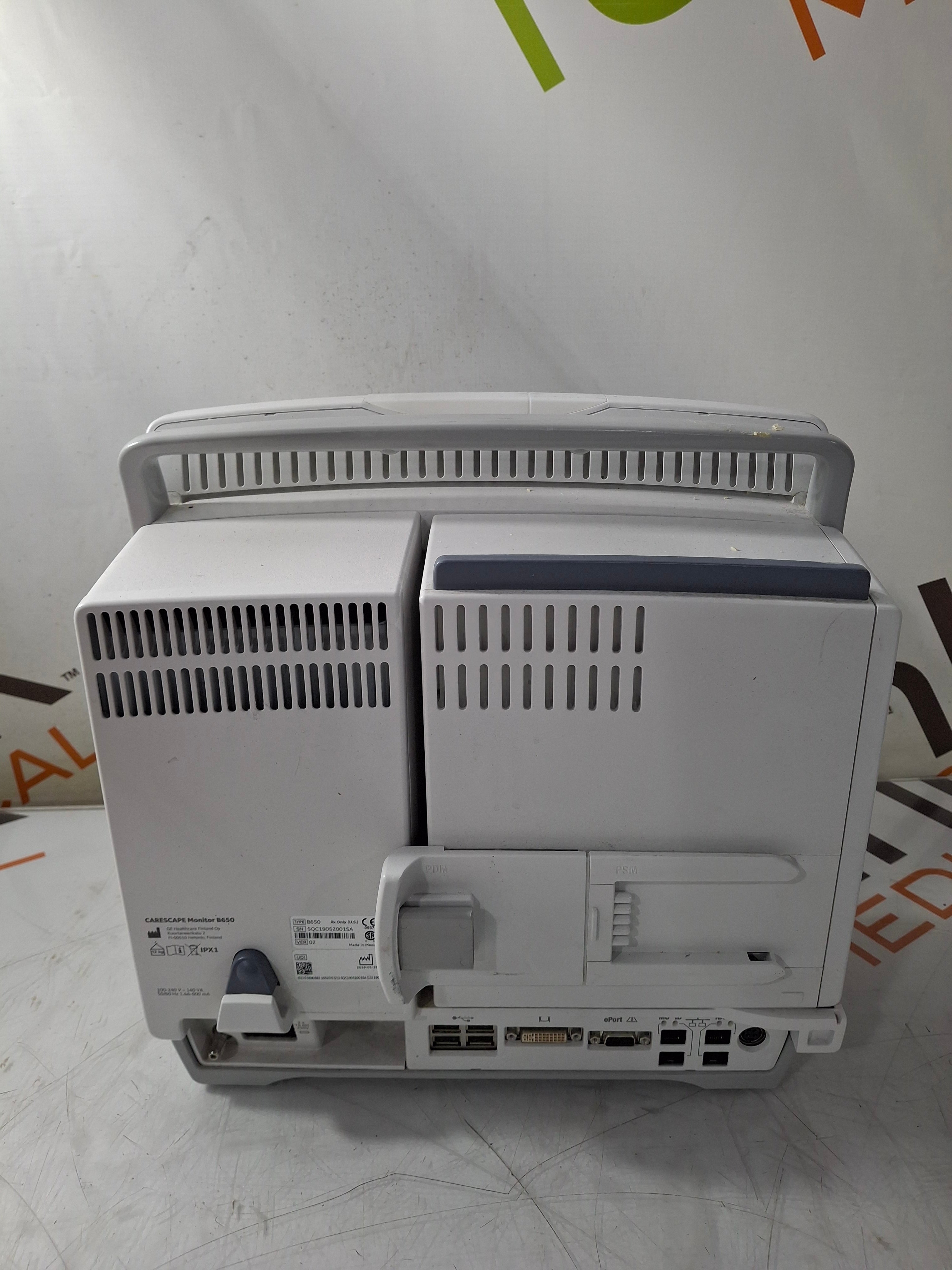 GE Healthcare Carescape B650 Critical Care Patient Monitor