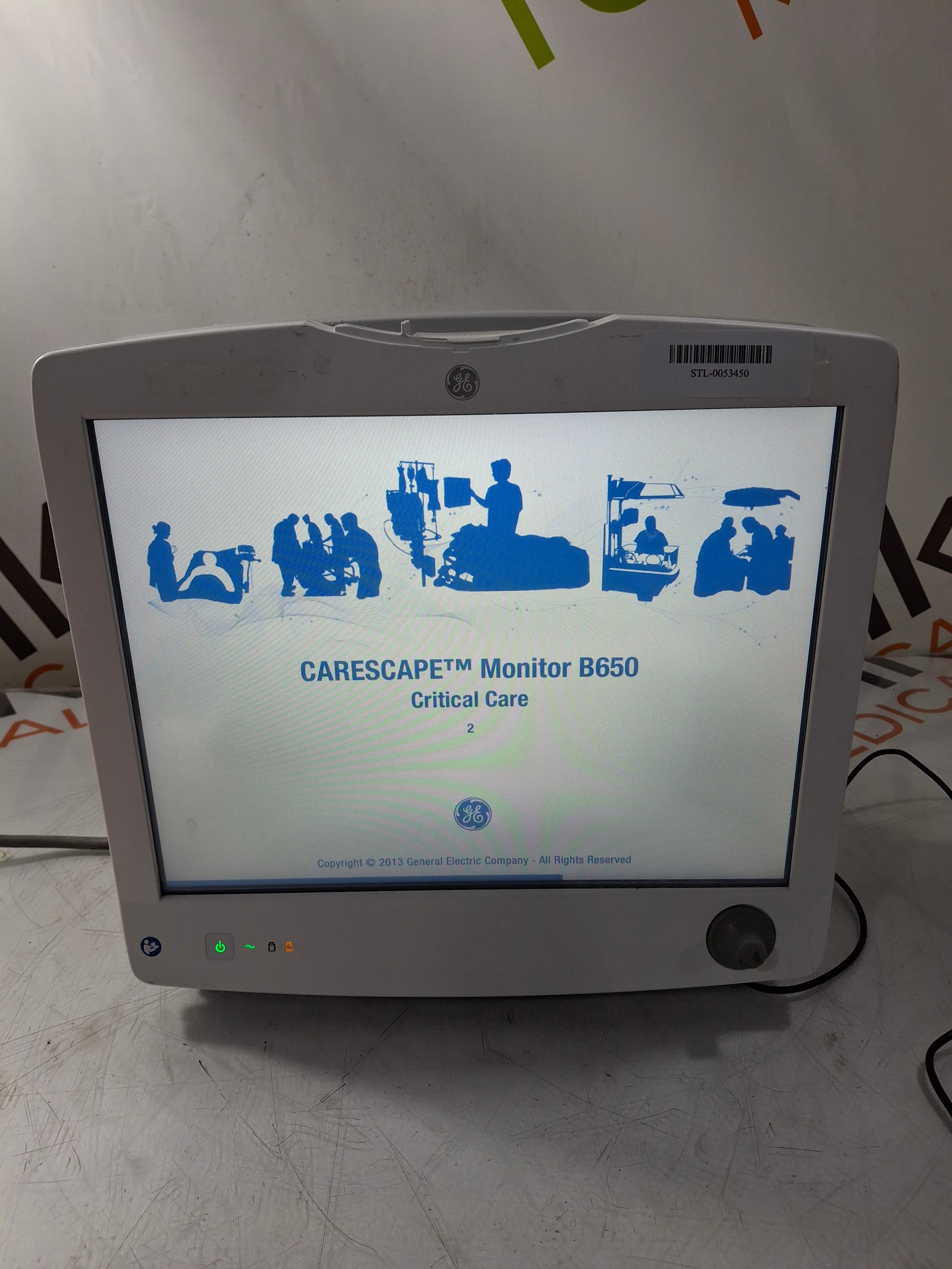 GE Healthcare Carescape B650 Critical Care Patient Monitor