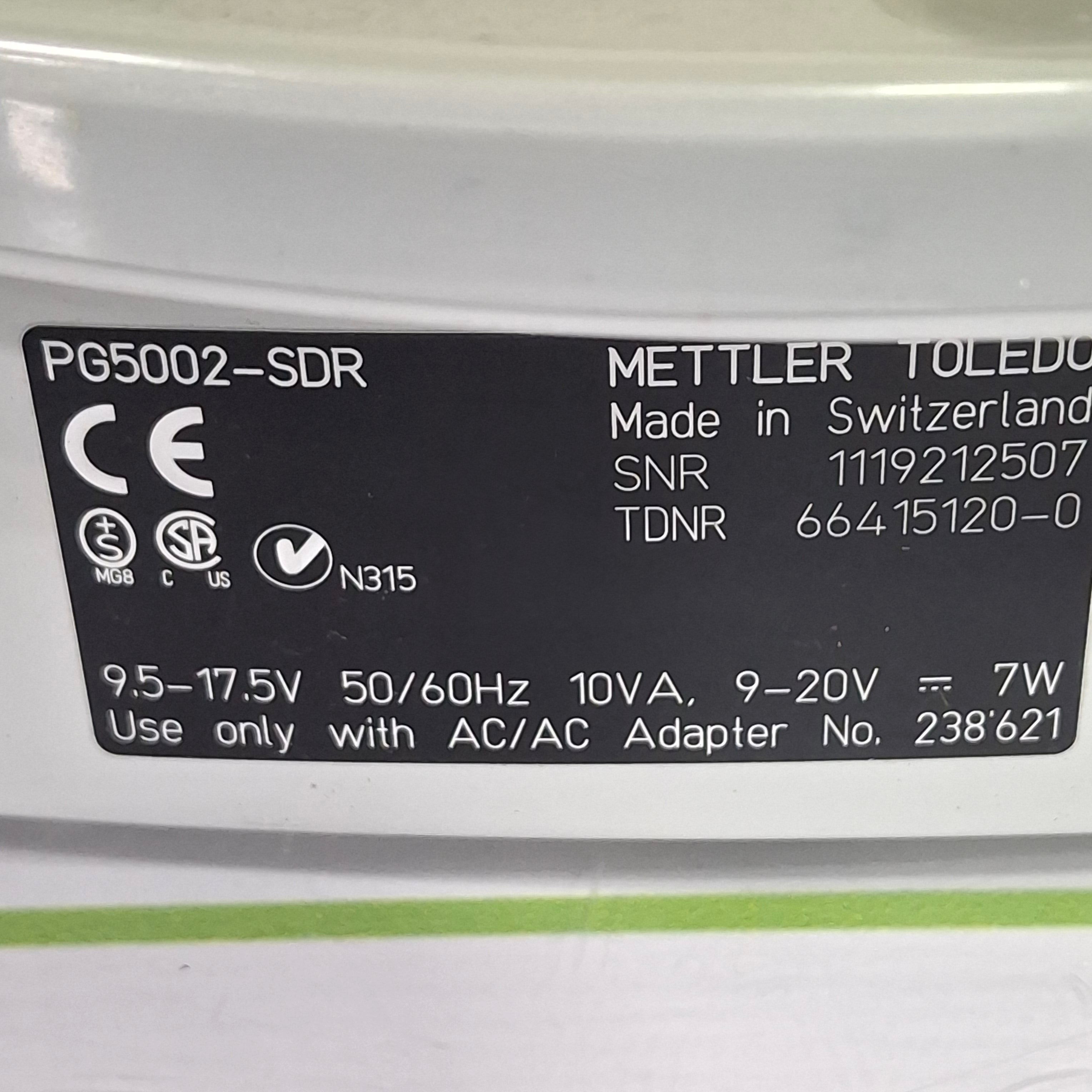 Mettler-Toledo, Inc. PG5002-S Delta Range Balance Scale