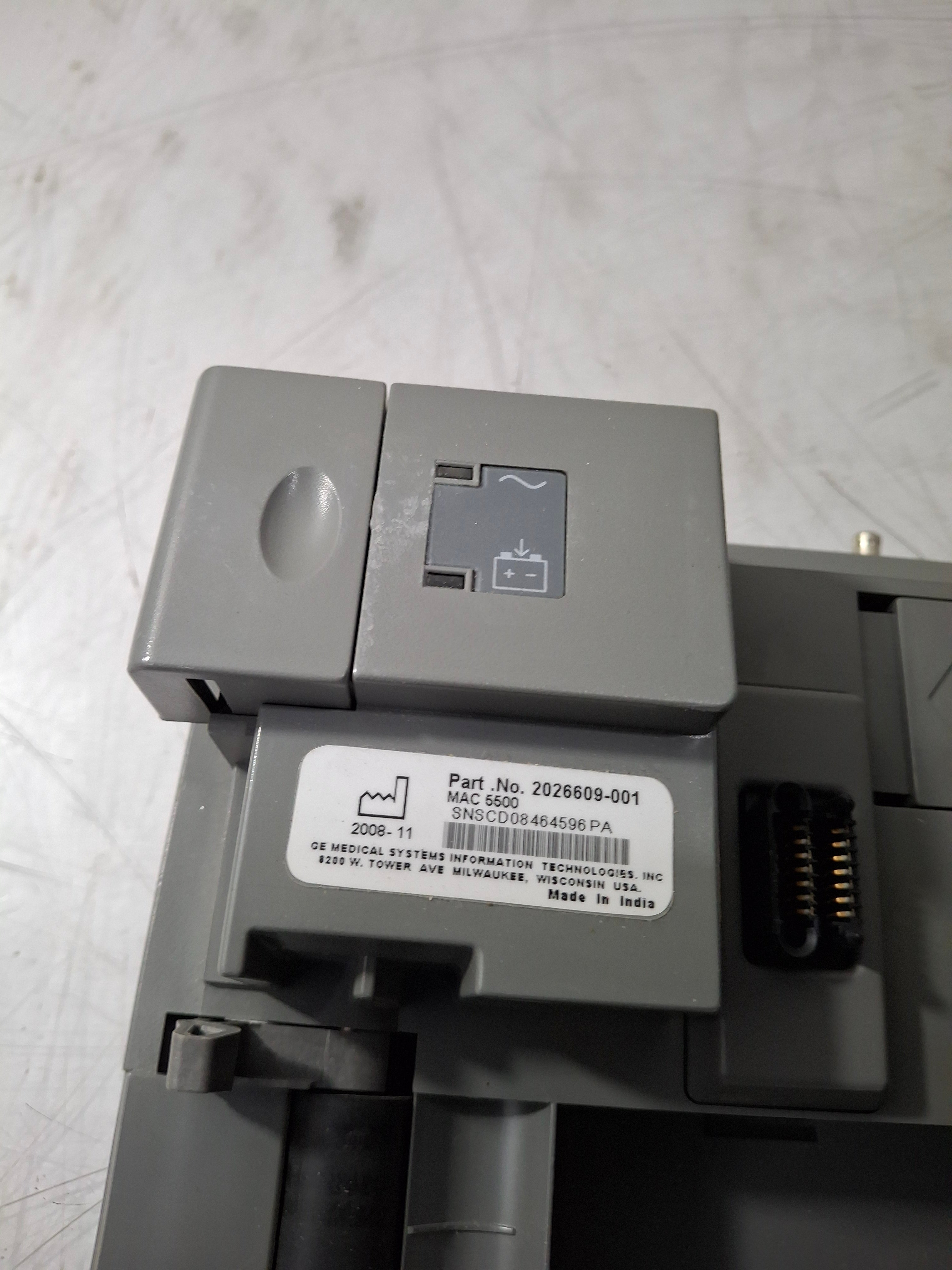 GE Healthcare MAC 5500 HD ECG without CAM Module