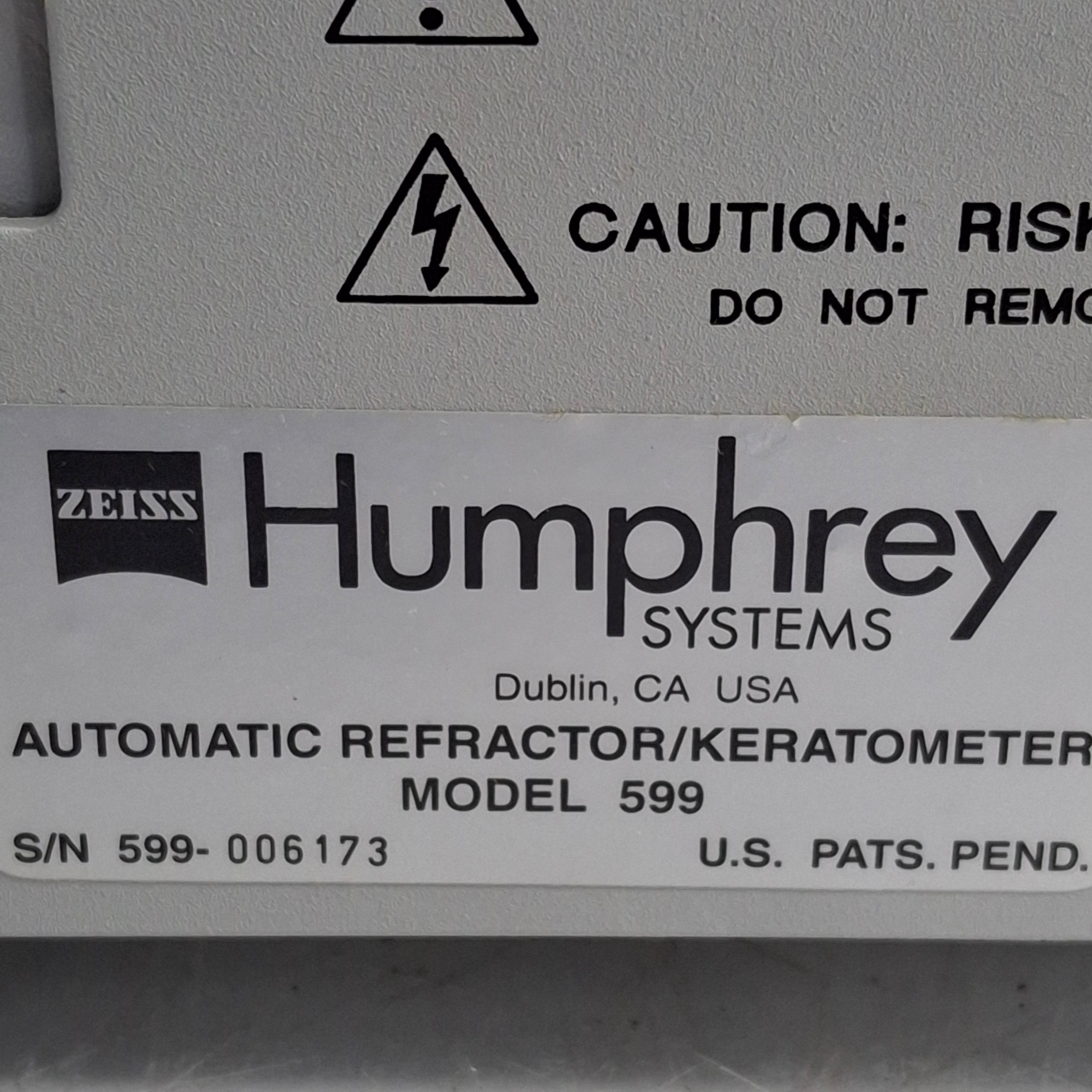 Carl Zeiss Humphrey 599 Automatic Refractor