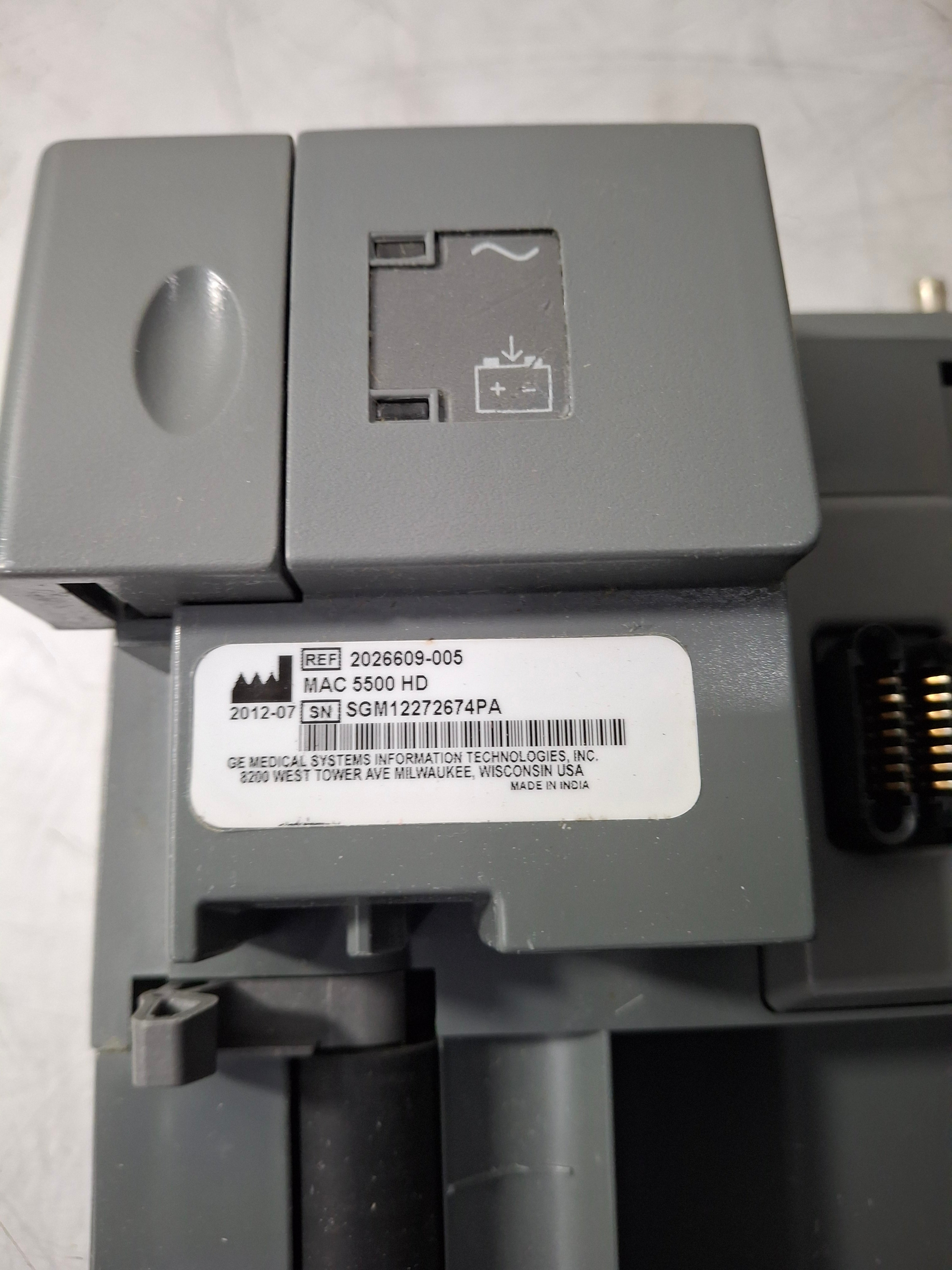 GE Healthcare MAC 5500 HD ECG without CAM Module