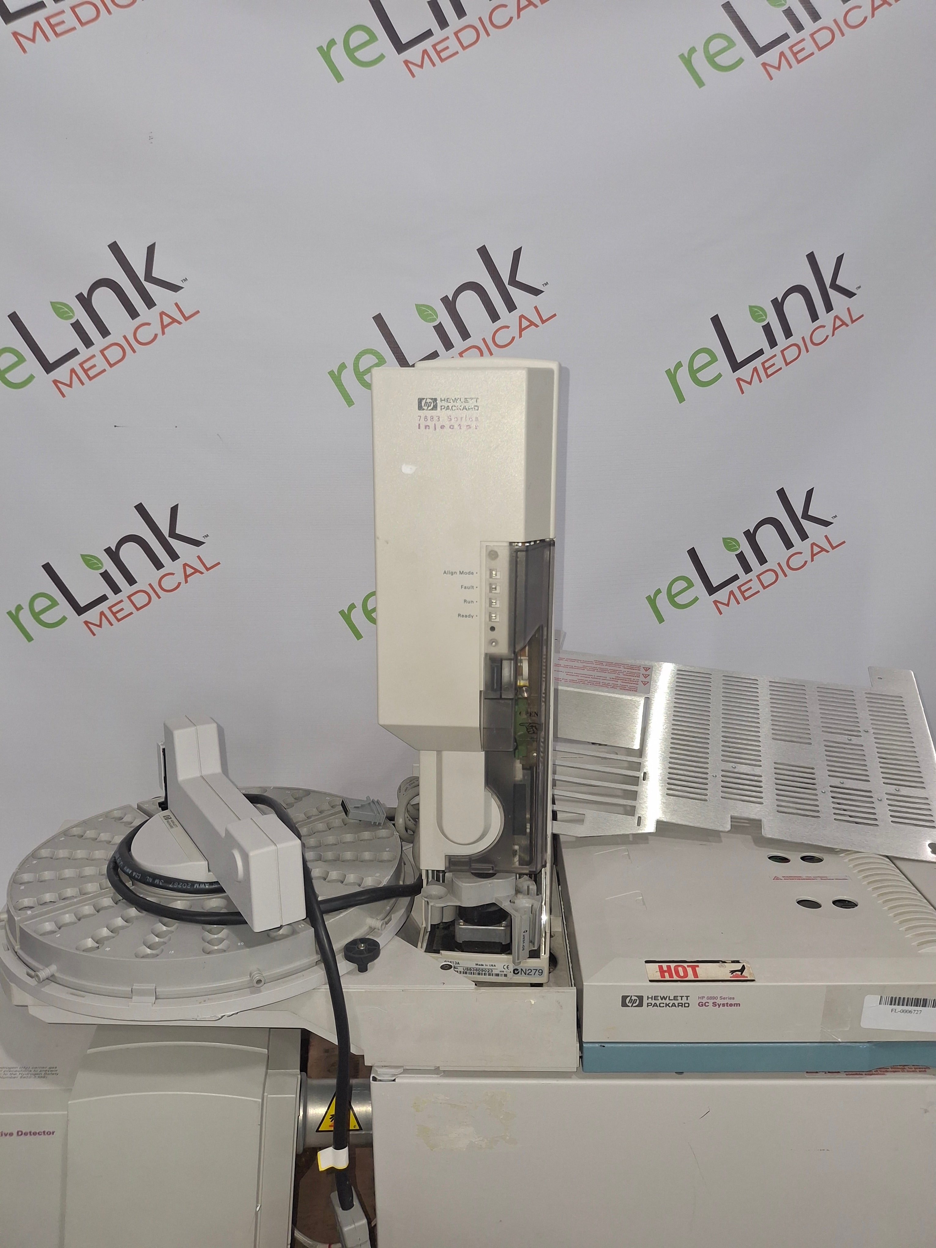 Agilent 6890N 5973 MSD GCMS Gas Chromatograph Mass
