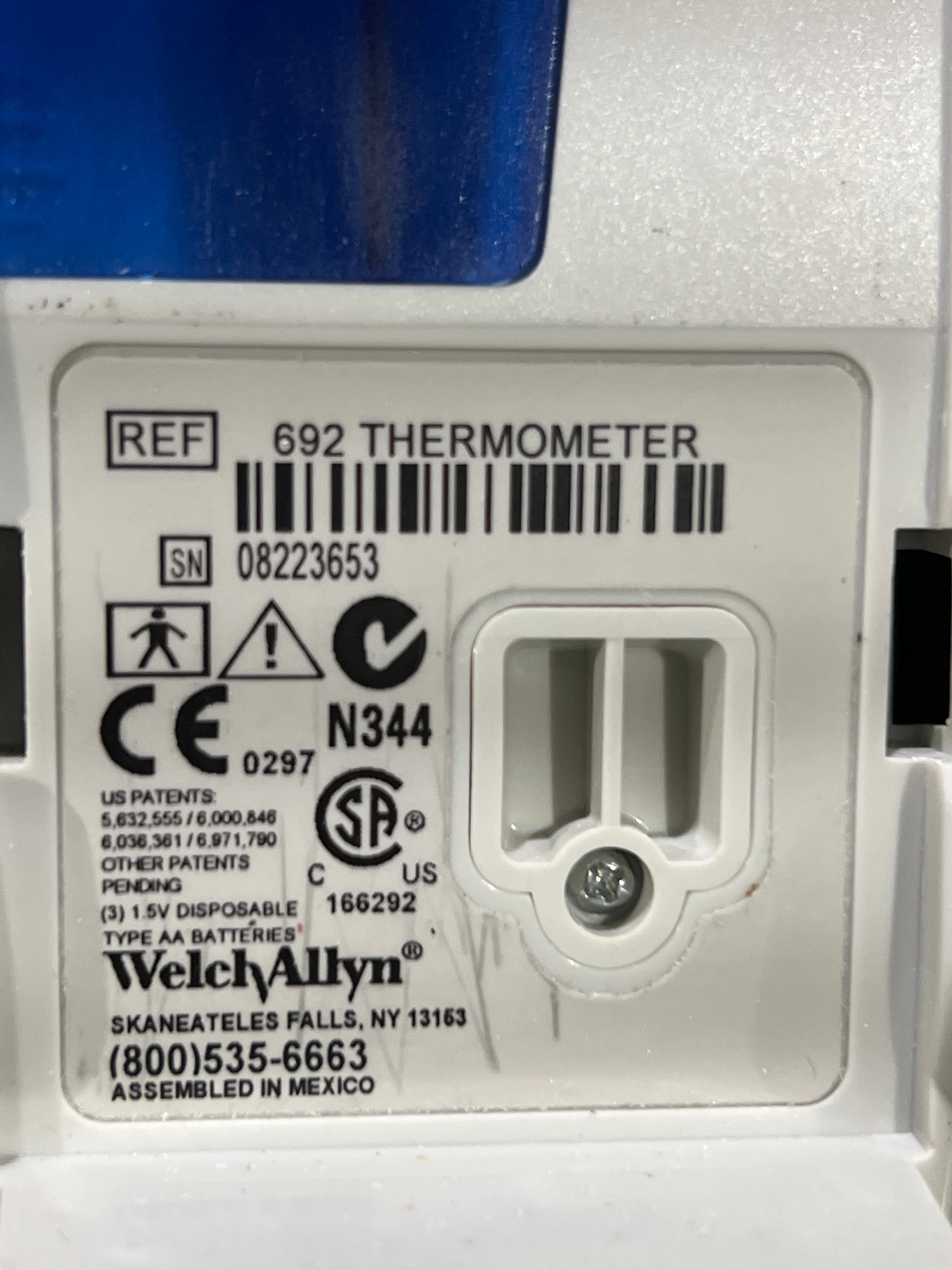 Welch Allyn SureTemp Plus 692 Thermometer