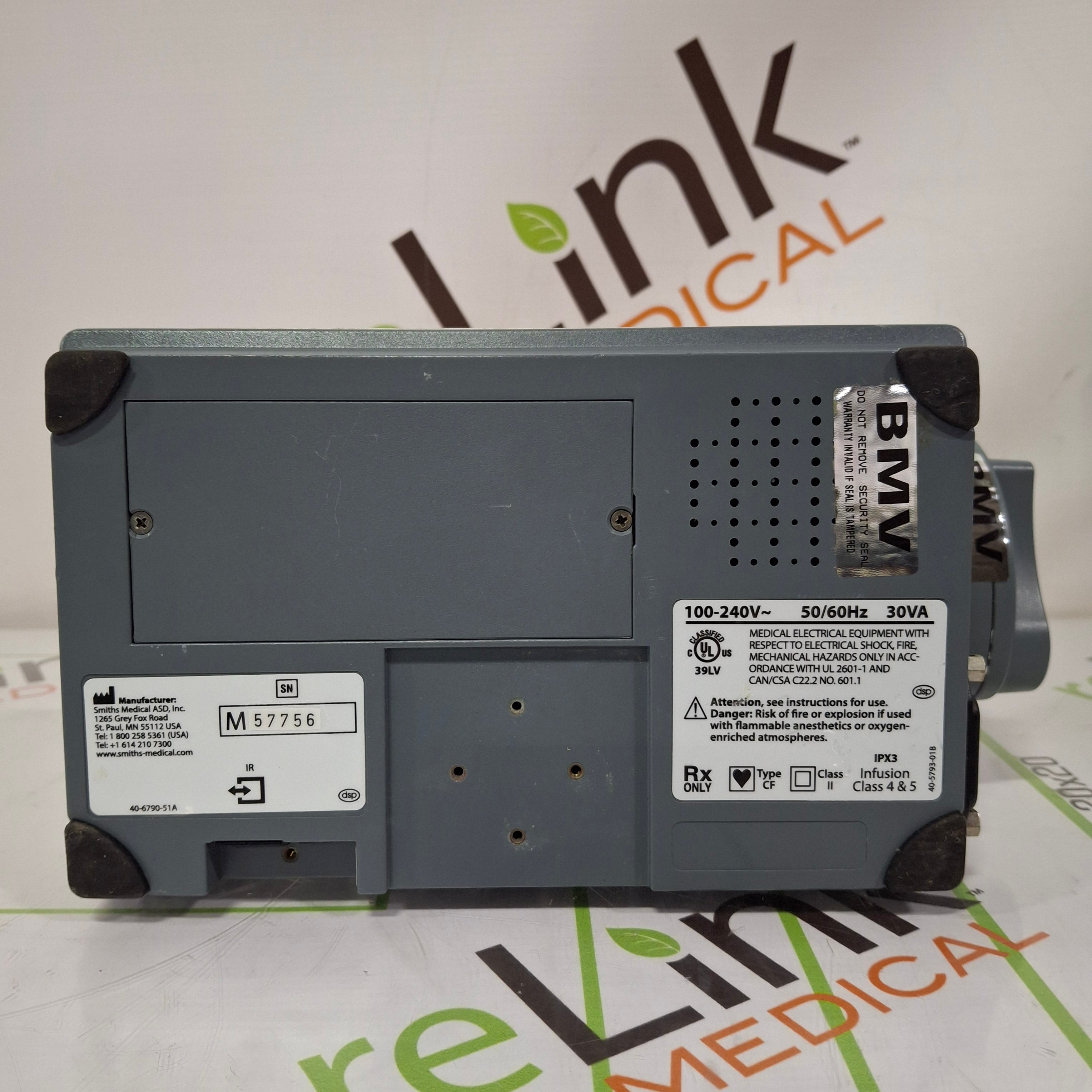 Smiths Medical Medfusion 3500 Syringe Infusion Pump