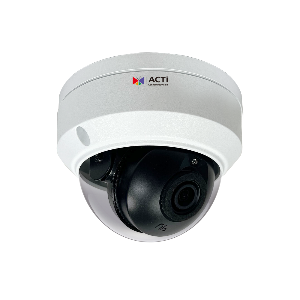 ACTi K72 4MP f2.8mm Outdoor Fixed Dome with IR LED 50m, WDR 130dB