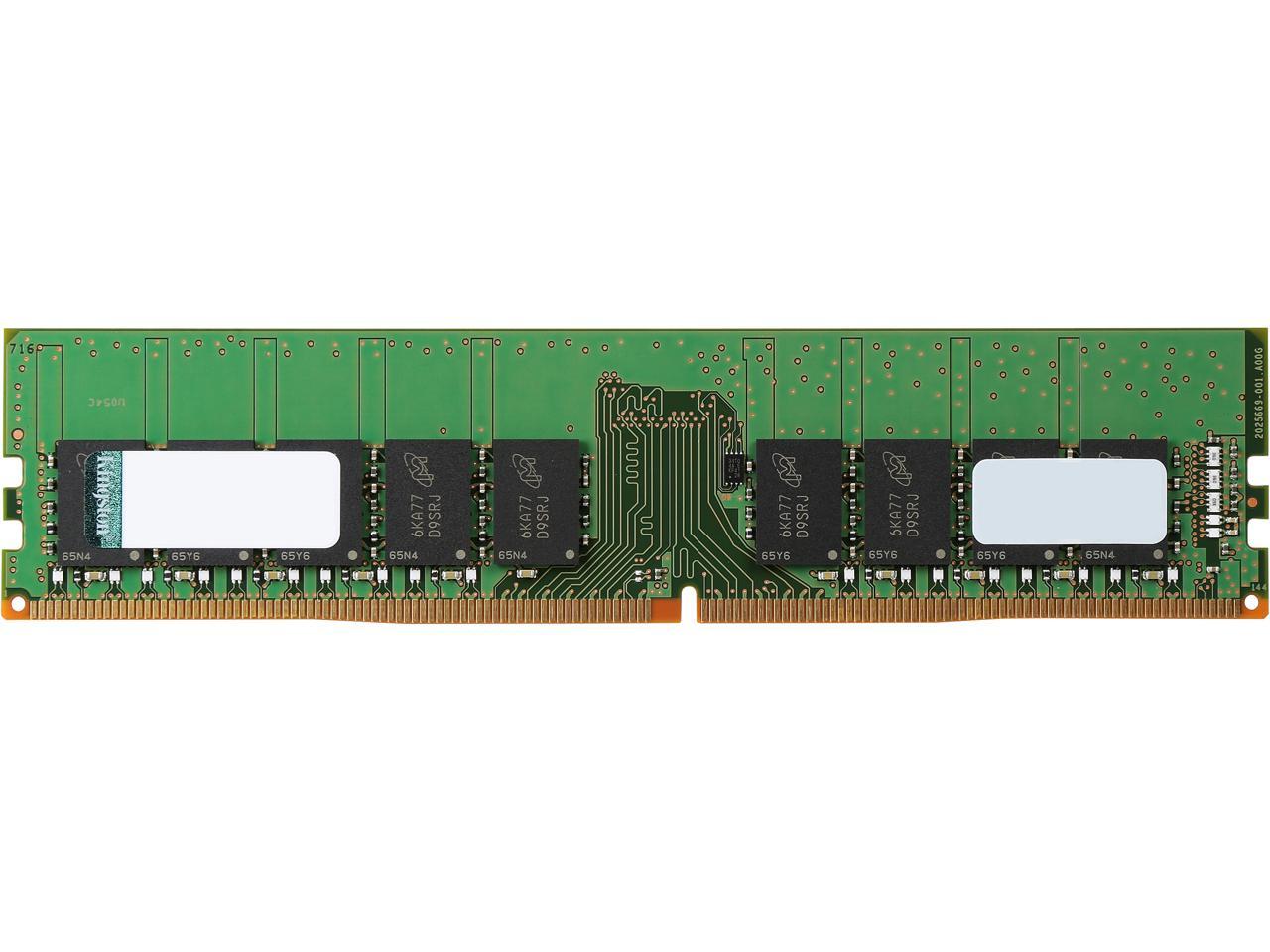 Kingston Technology ValueRAM 16GB 2400MHz DDR4 ECC CL17 DIMM 2Rx8 Desktop Memory (KVR24E17D8/16)