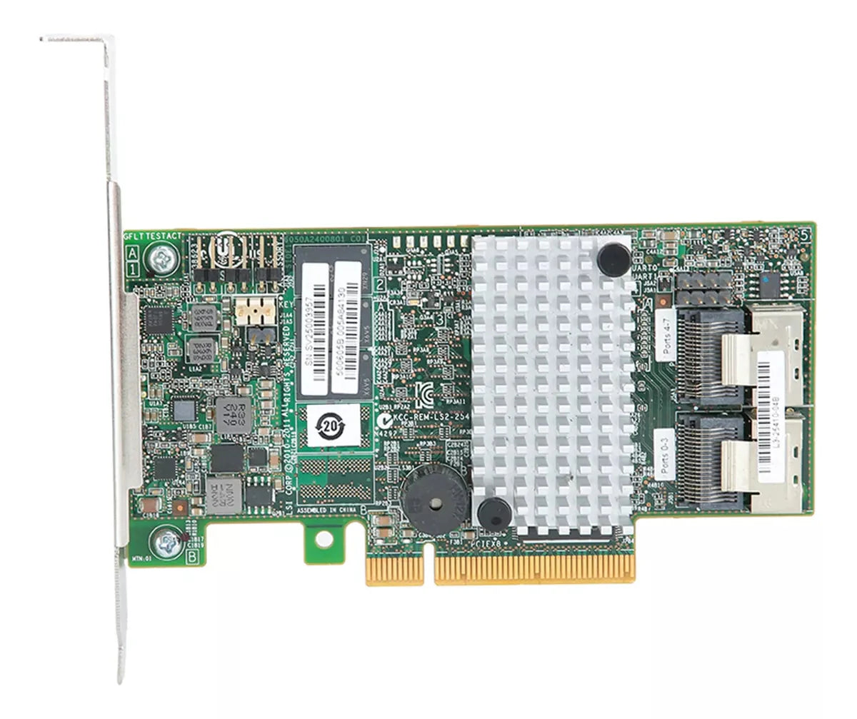 LSI MegaRAID SAS 9260-8i RAID Controller LSI00202 with SFF-8087 to SATA Cables