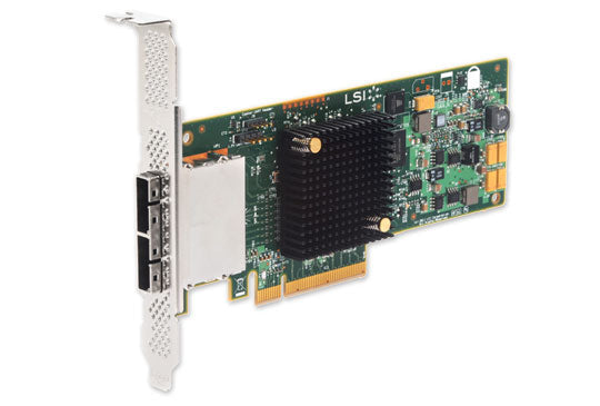 LSI SAS9207-8e 8-Port External HBA PCIe P20 IT Mode for ZFS TrueNAS UnRAID 4Kn
