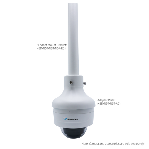Luminys N5D-4LAV 4MP Network LumiLuxSmart Dome Camera (Vari-Focal)