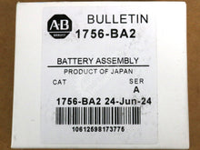 Cargar imagen en el visor de la galería, 1756-BA2 By Allen Bradley Lithium Battery Assembly New Surplus Factory Package
