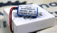Cargar imagen en el visor de la galería, 1756-BA2 By Allen Bradley Lithium Battery Assembly New Surplus Factory Package
