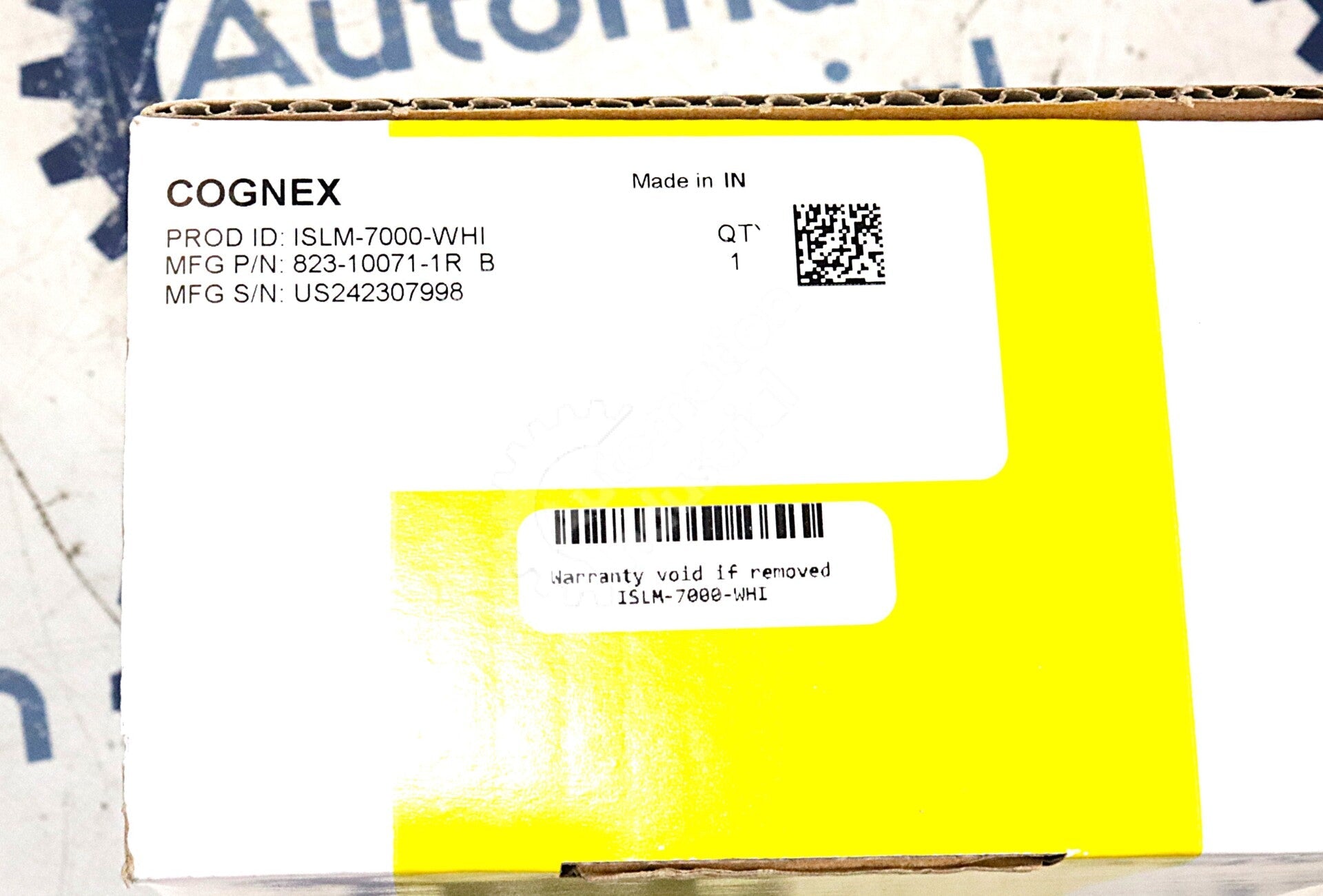ISLM-7000-WHI By Cognex 823-10071-1R Illumination Accessory NSFP