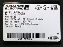 Carregar imagem no visualizador da galeria, 45C60 By Reliance Electric Dual 115V AC, 2A Output Module AutoMate NSFP
