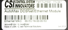 Cargar imagen en el visor de la galería, 77C387 By Reliance Electric DCSNet/Ethernet Module NSFP AutoMax
