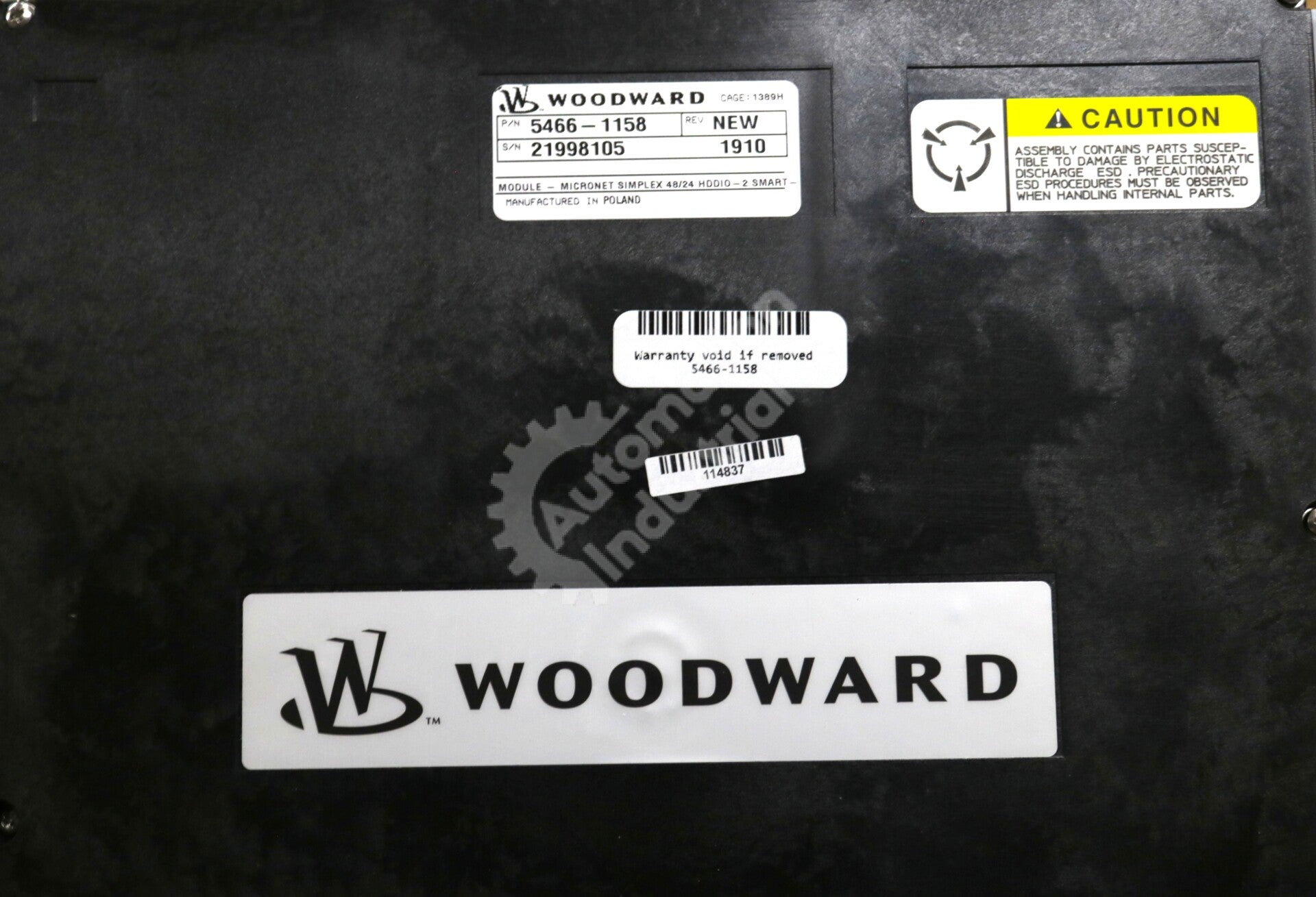 5466-1158 By Woodward MicroNet Simplex Digital Controller Module NSFP