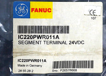 Cargar imagen en el visor de la galería, IC220PWR011A By GE Fanuc 24VDC Segment Terminal VersaPoint NSNB
