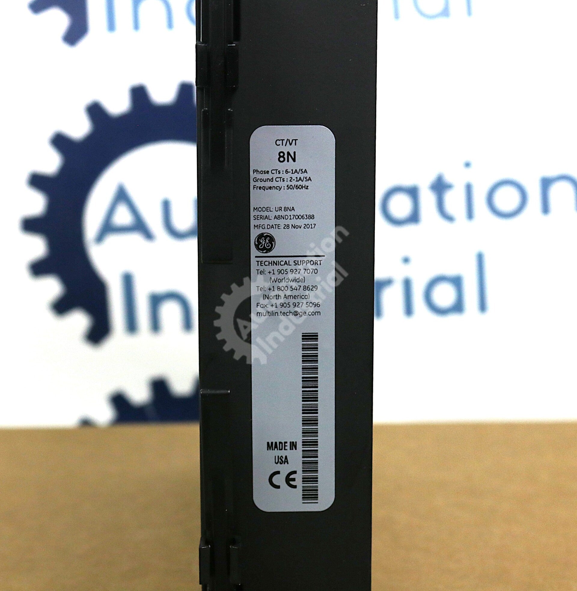 UR 8NA By GE Multilin UR-8NA CT/VT Module UR Series Universal Relays NSNB