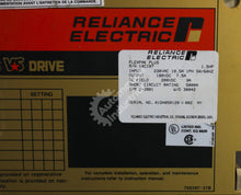 Cargar imagen en el visor de la galería, 14C107 By Reliance Electric FlexPak 1.5HP Regenerative Drive New Surplus No Box
