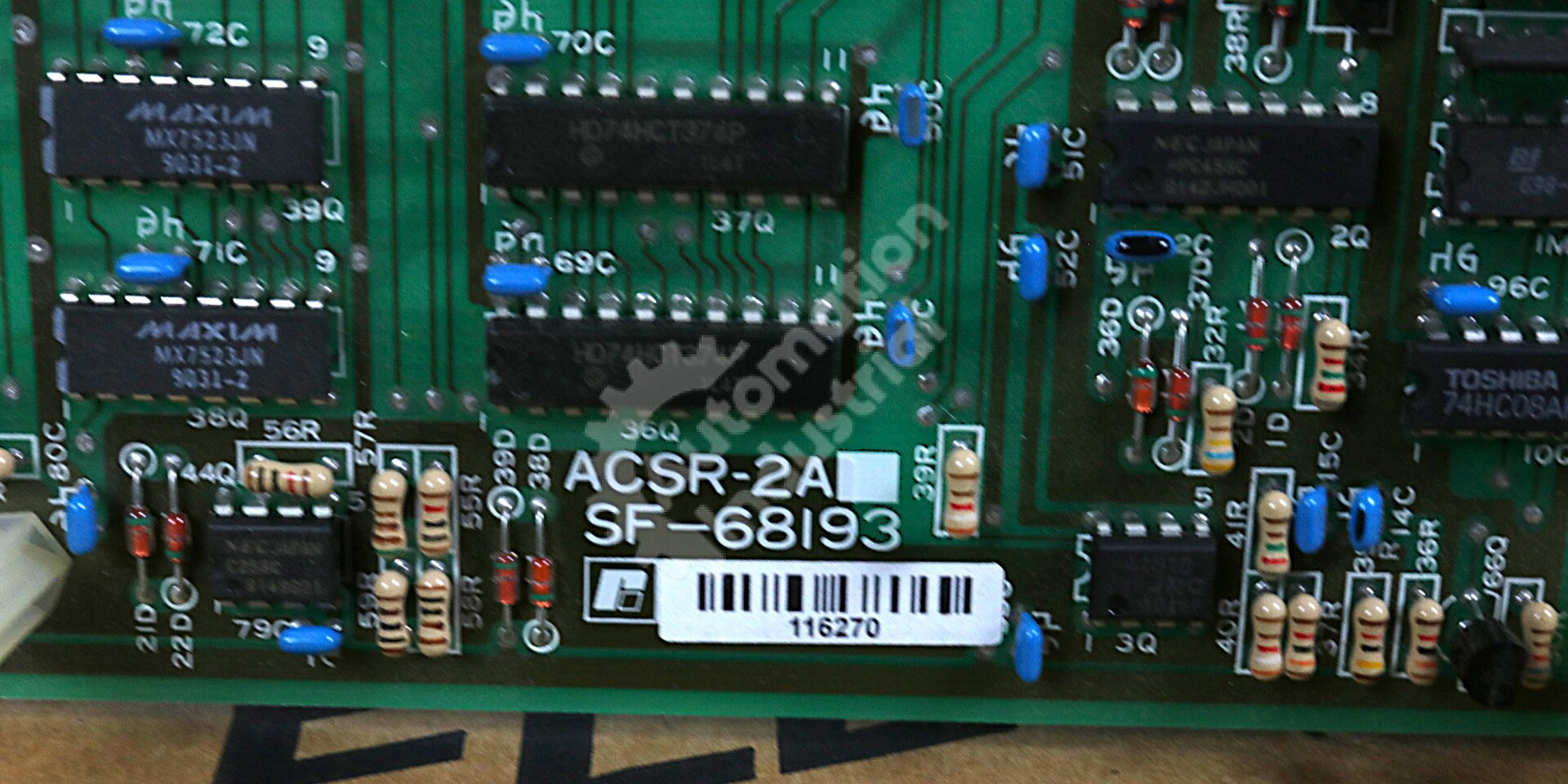 ACSR-2A By Reliance Electric PC Control Board Vectrive AC Servo Drives NSNB