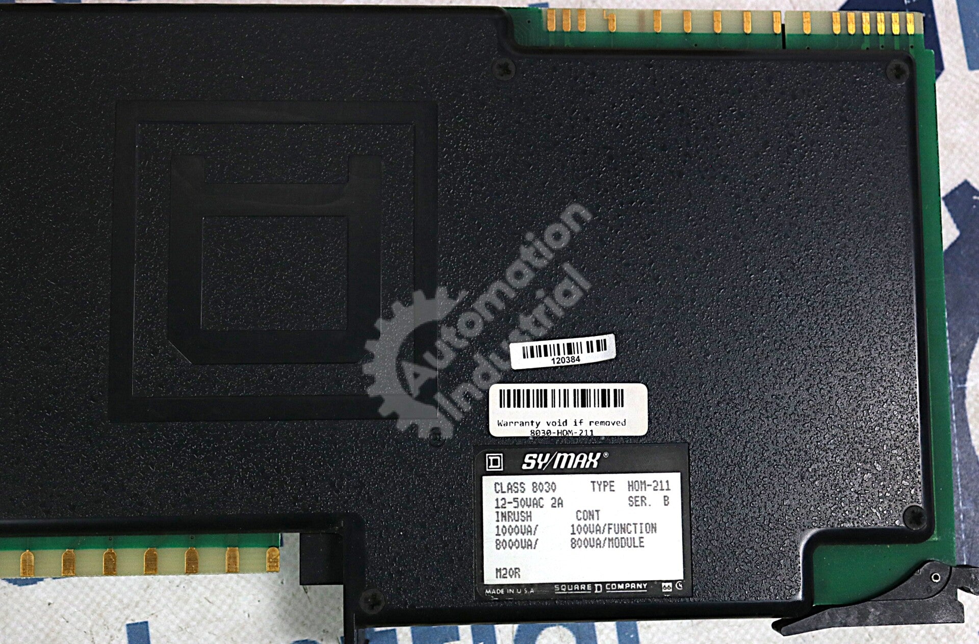 HOM-211 By Square D Sy/Max Class 8030 12-50VAC 2AMP 8 Function Output NSNB