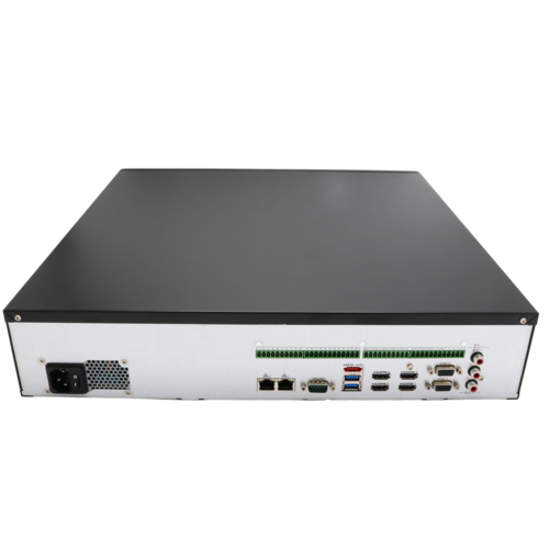 Luminys R68-XNA R6 Extreme Series NVR, 32MP 128 Channel 2U Dual NIC, 8SATA,  Analytics by Recorder Including Metadata, LumiSearch Supported