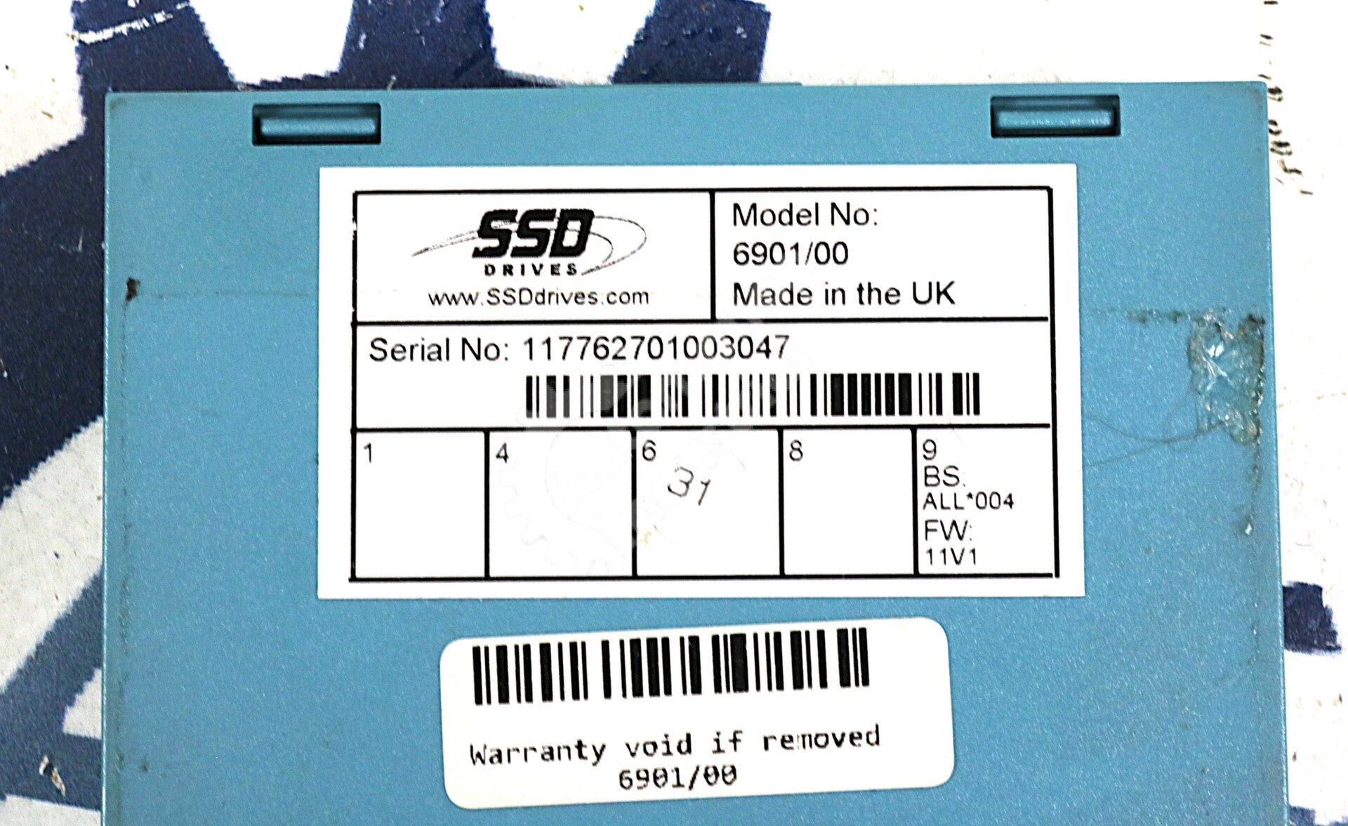 6901/00 By Eurotherm Standard Operator Keypad SSD 690+ Drives