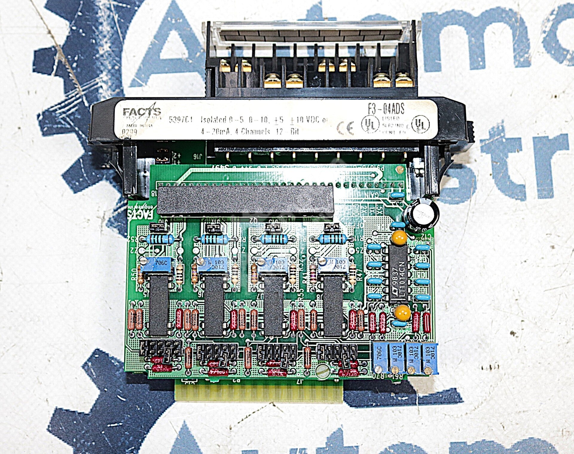 F3-04ADS By Facts Engineering Isolated 10VDC  4-20mA 4 Channels 12-Bit
