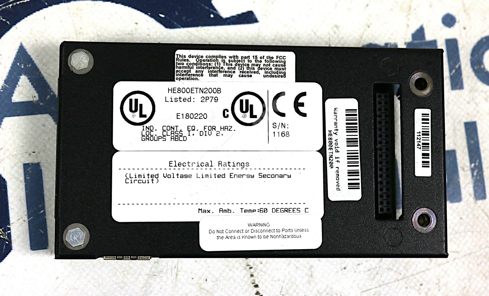 HE800ETN200 By Horner Electric HE800ETN200B Ethernet Communications Module
