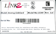 Cargar imagen en el visor de la galería, L5341 By Parker Eurotherm SSD Analog Link Card
