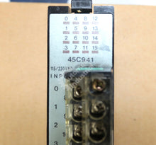 Cargar imagen en el visor de la galería, 45C941 By Reliance Electric 115/230 VAC 16-Point AC Input Module Shark XL
