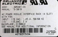 Carregar imagem no visualizador da galeria, 805401-3S By Reliance Electric 4-Slot AC Power Interface Rack Module AutoMax
